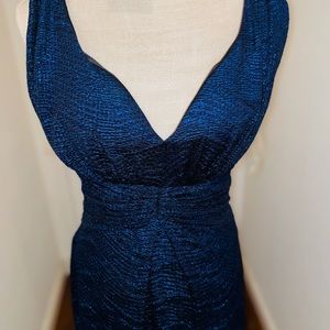 Formal blue dress